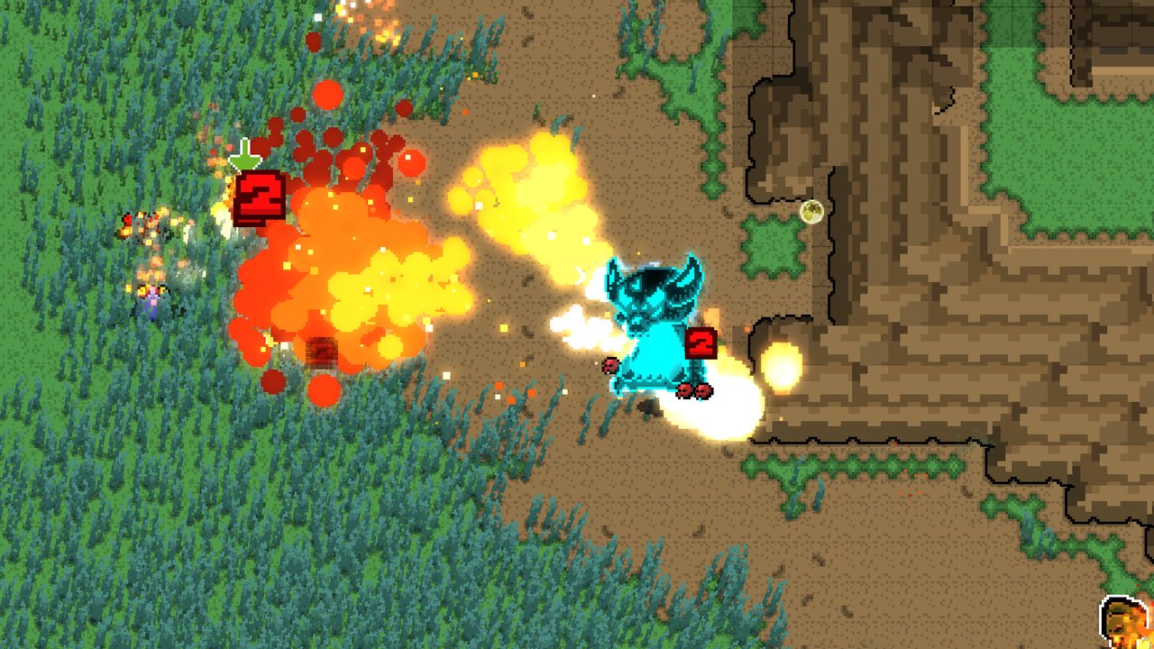 Undead army fighting with fire and lightning